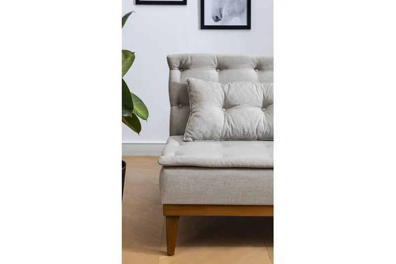 Raguel Bäddsoffa 3-sits - Beige - Möbler - Vardagsrum - Bäddsoffor