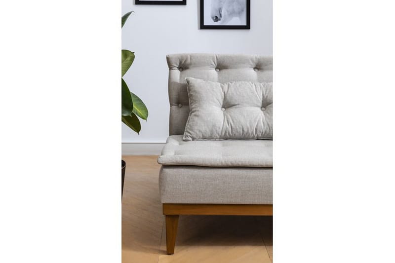 Raguel Bäddsoffa 3-sits - Beige - Möbler - Vardagsrum - Bäddsoffor
