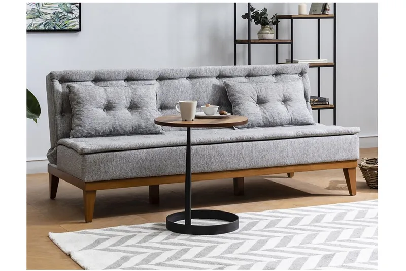 Raguel Bäddsoffa 3-sits - Grå - Möbler - Vardagsrum - Bäddsoffor