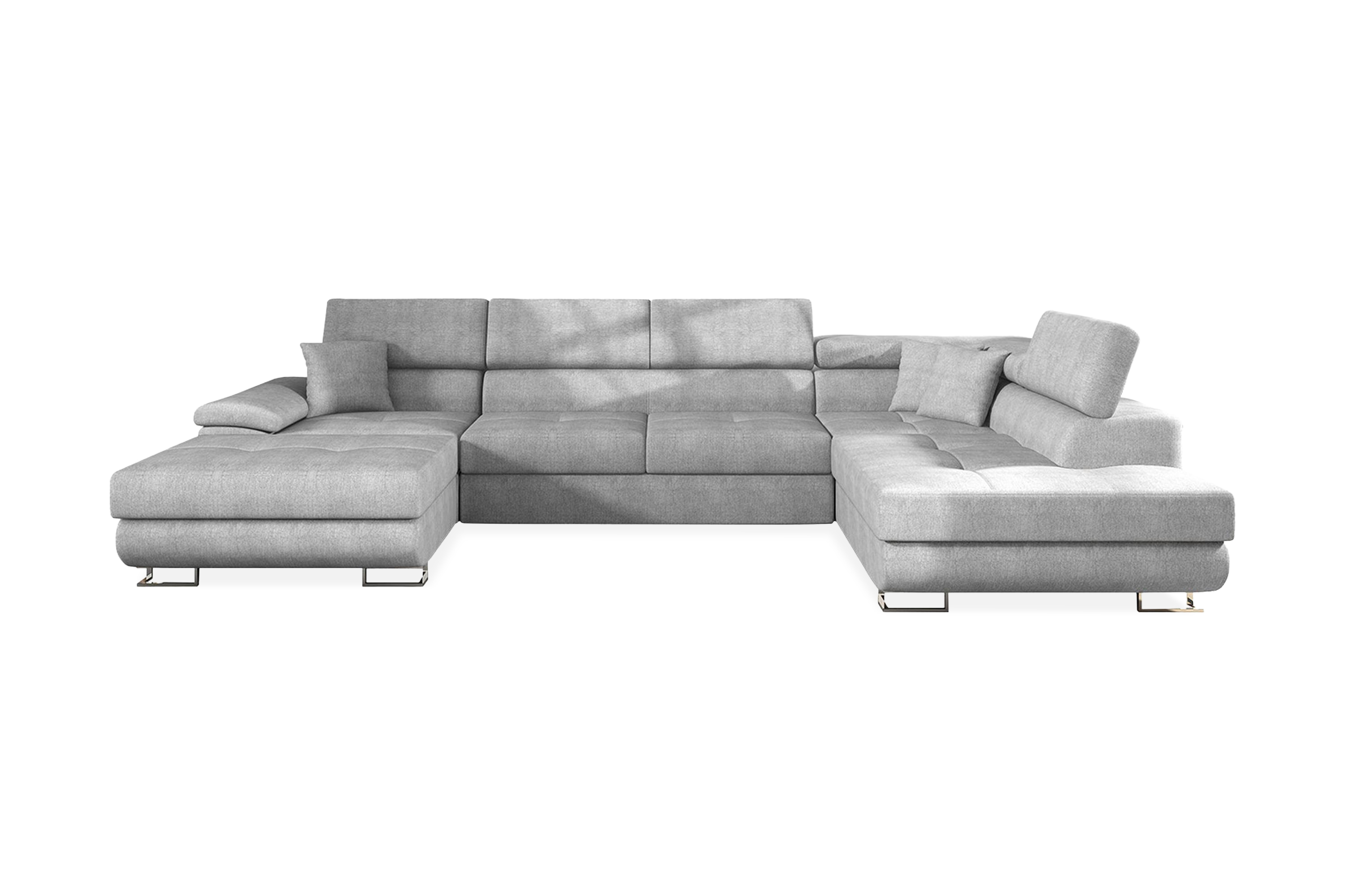 ramero bäddsoffa höger - grå