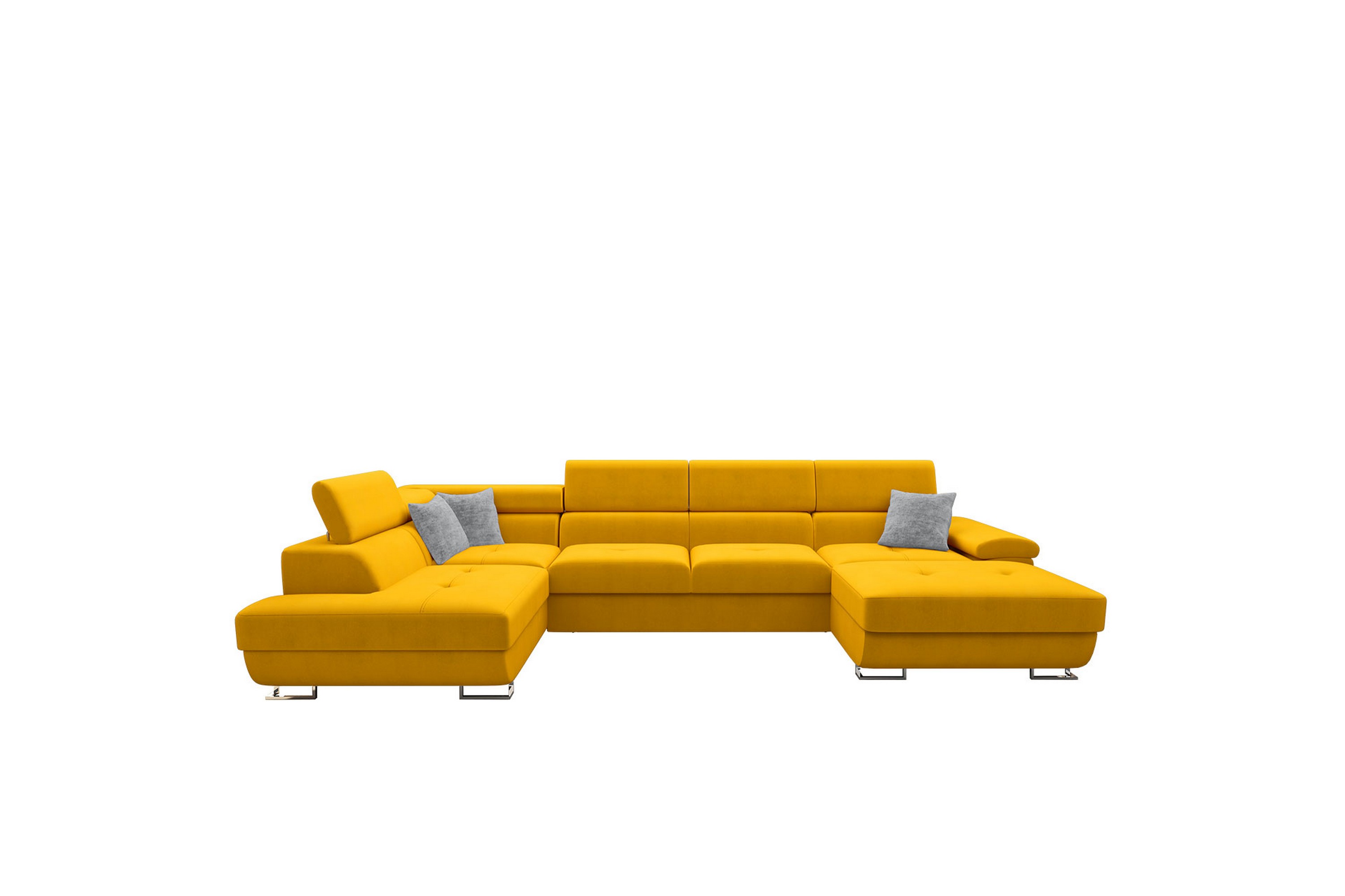 ramero bäddsoffa m. divan och schäslong -