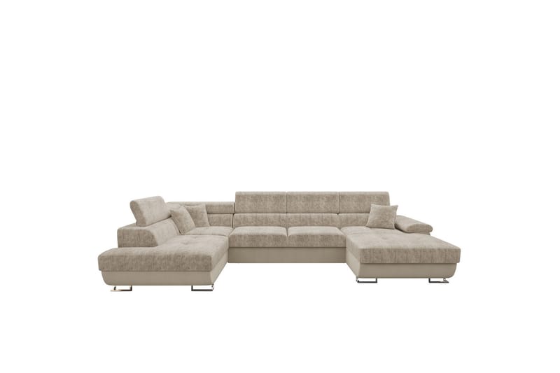 RAMERO Bäddsoffa m. Divan och Schäslong - Möbler - Vardagsrum - Bäddsoffor - U bäddsoffa