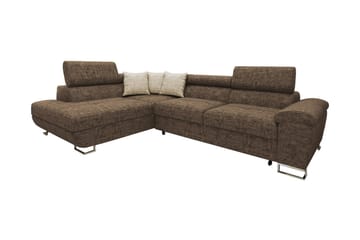 RAMERO Bäddsoffa m. Schäslong L-formad