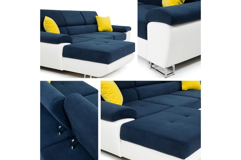RAMERO MINI Bäddsoffa m. Divan L-formad - Möbler - Vardagsrum - Bäddsoffor