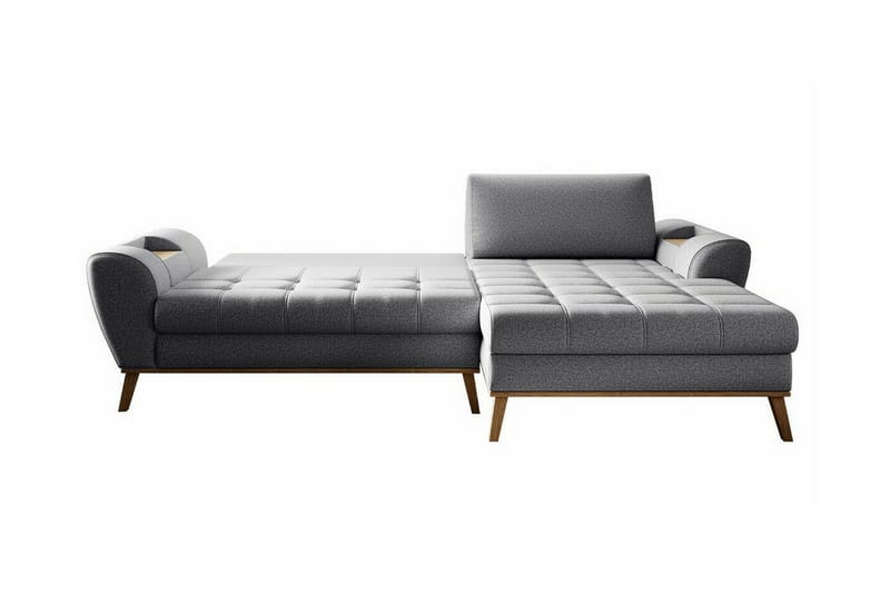 Rathkeale 3-sits Hörnbäddsoffa Ljusgrå - Möbler - Vardagsrum - Bäddsoffor