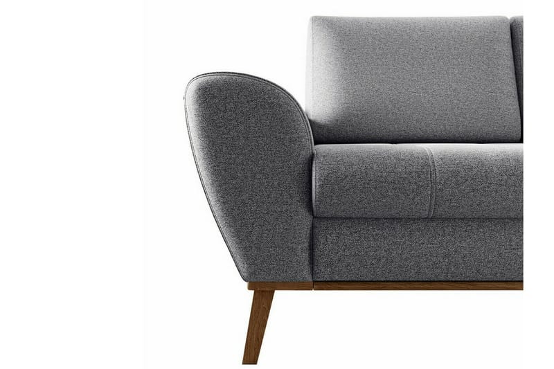 Rathkeale 3-sits Hörnbäddsoffa Ljusgrå - Möbler - Vardagsrum - Bäddsoffor