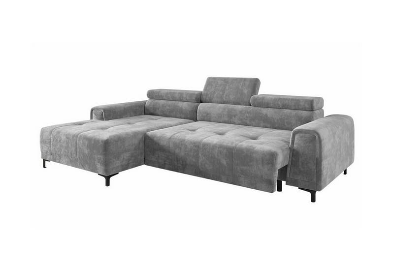 Rathkeale 3-sits Hörnbäddsoffa Mörkgrå - Möbler - Vardagsrum - Bäddsoffor - Hörnbäddsoffa