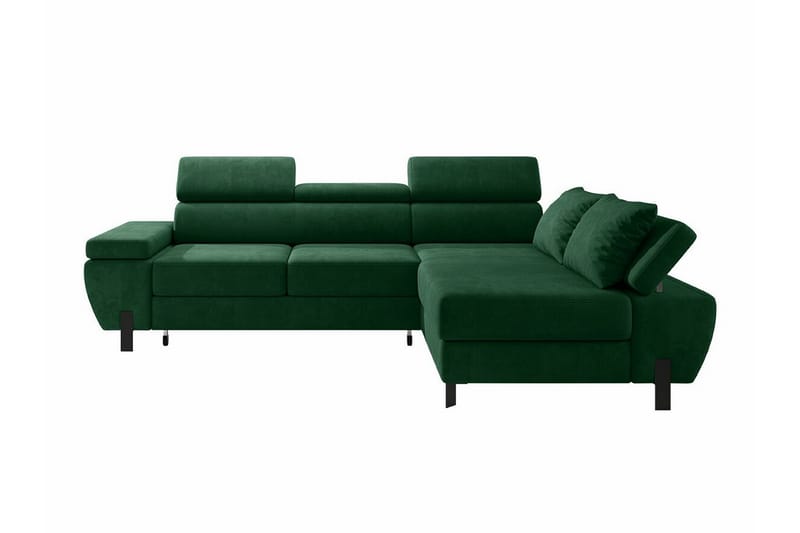 Rathkeale 4-sits Hörnbäddsoffa Grön - Möbler - Vardagsrum - Bäddsoffor - Hörnbäddsoffa