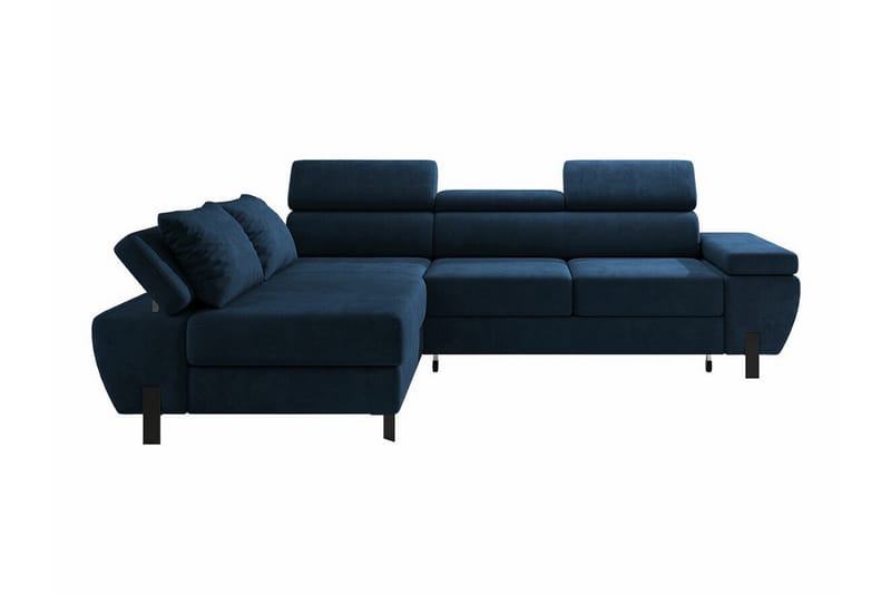 Rathkeale 4-sits Hörnbäddsoffa Mörkblå - Möbler - Vardagsrum - Bäddsoffor - Hörnbäddsoffa
