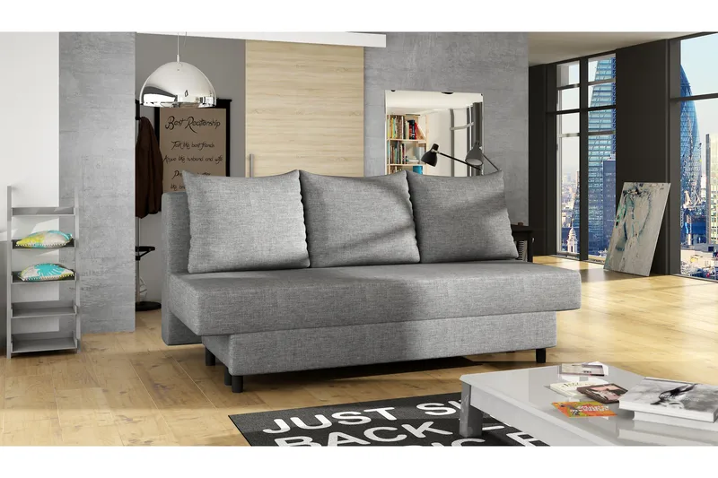 Rayez Bäddsoffa, Grå