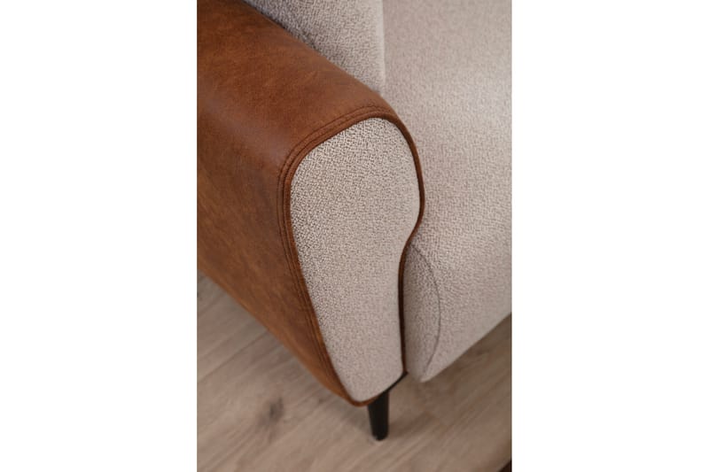 Rebelo 3-sits Bäddsoffa - Beige - Möbler - Vardagsrum - Bäddsoffor