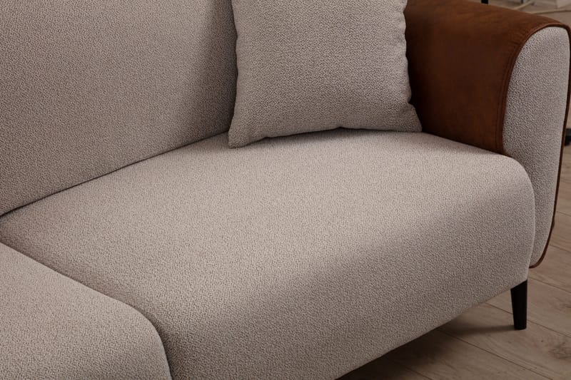 Rebelo 3-sits Bäddsoffa - Beige - Möbler - Vardagsrum - Bäddsoffor