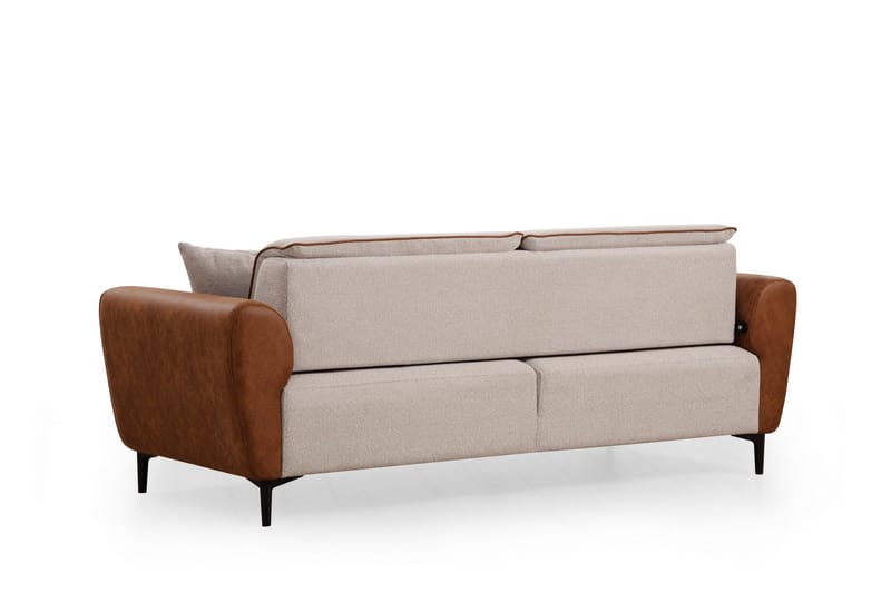 Rebelo 3-sits Bäddsoffa - Beige - Möbler - Vardagsrum - Bäddsoffor