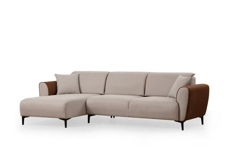 Rebelo Bäddsoffa med divan, Beige