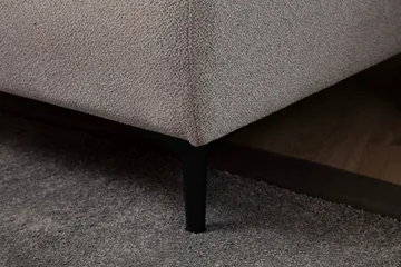 Rebelo Bäddsoffa med divan - Grå - Möbler - Vardagsrum - Bäddsoffor