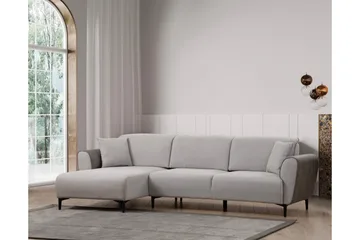 Rebelo Bäddsoffa med divan - Grå - Möbler - Vardagsrum - Bäddsoffor