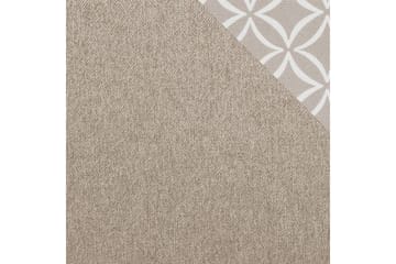Redes 2-sits Rektangulär Längsbäddad Bäddsoffa 116x195 cm med Förvaring i Tyg - Beige - Möbler - Vardagsrum - Bäddsoffor