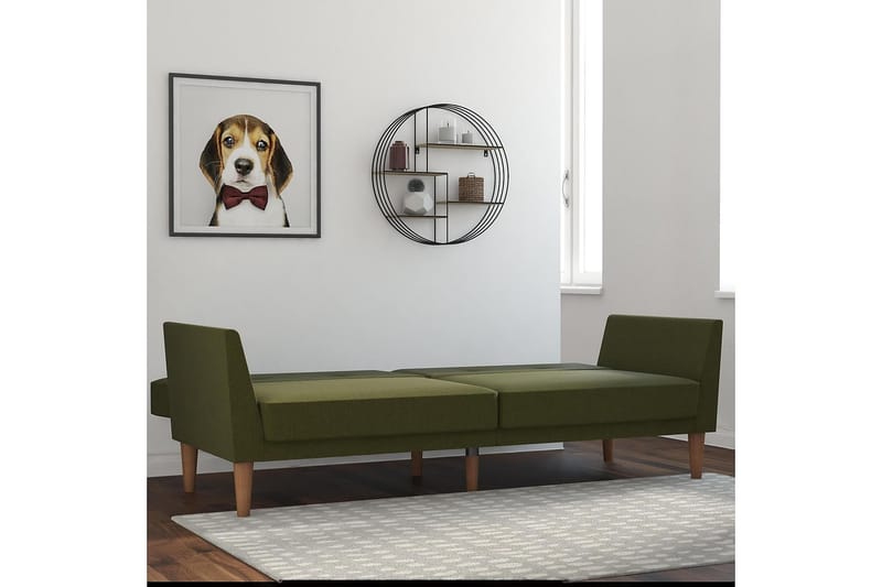 REGAL 2-sits Bäddsoffa Grön - Novogratz - Möbler - Vardagsrum - Bäddsoffor - 2-sits bäddsoffa