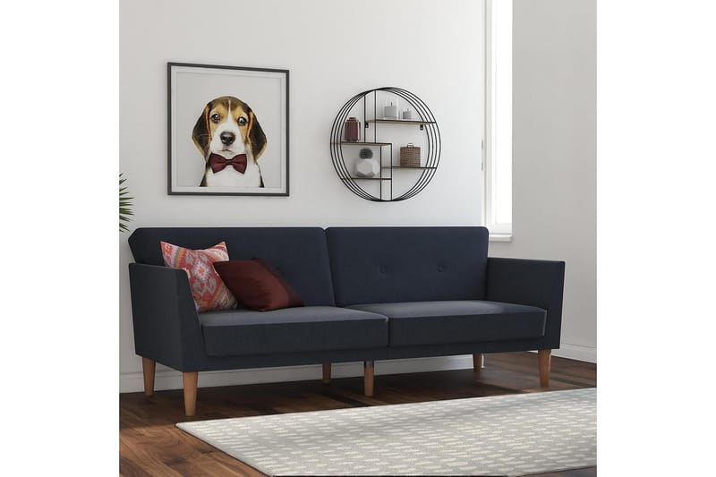 REGAL 2-sits Bäddsoffa Marinblå - Novogratz - Möbler - Vardagsrum - Bäddsoffor - 2-sits bäddsoffa