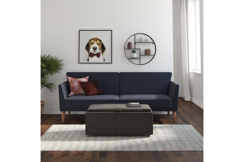 Regal 2-sits Bäddsoffa Marinblå - Novogratz - Möbler - Vardagsrum - Bäddsoffor - 2-sits bäddsoffa