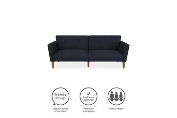 Regal 2-sits Bäddsoffa Marinblå - Novogratz - Möbler - Vardagsrum - Bäddsoffor - 2-sits bäddsoffa