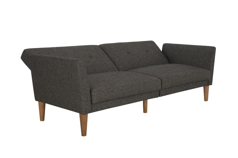 REGAL 2-sits Bäddsoffa Mörkgrå - Novogratz - Möbler - Vardagsrum - Bäddsoffor - 2-sits bäddsoffa