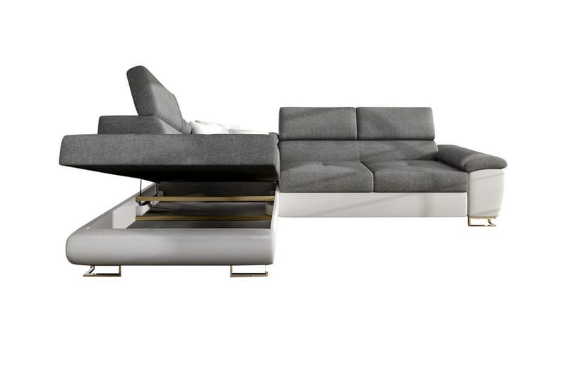 Reginia 3-sits Hörnbäddsoffa Beige - Möbler - Vardagsrum - Bäddsoffor - Hörnbäddsoffa