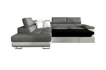 Reginia 3-sits Hörnbäddsoffa Vit - Möbler - Vardagsrum - Bäddsoffor - Hörnbäddsoffa