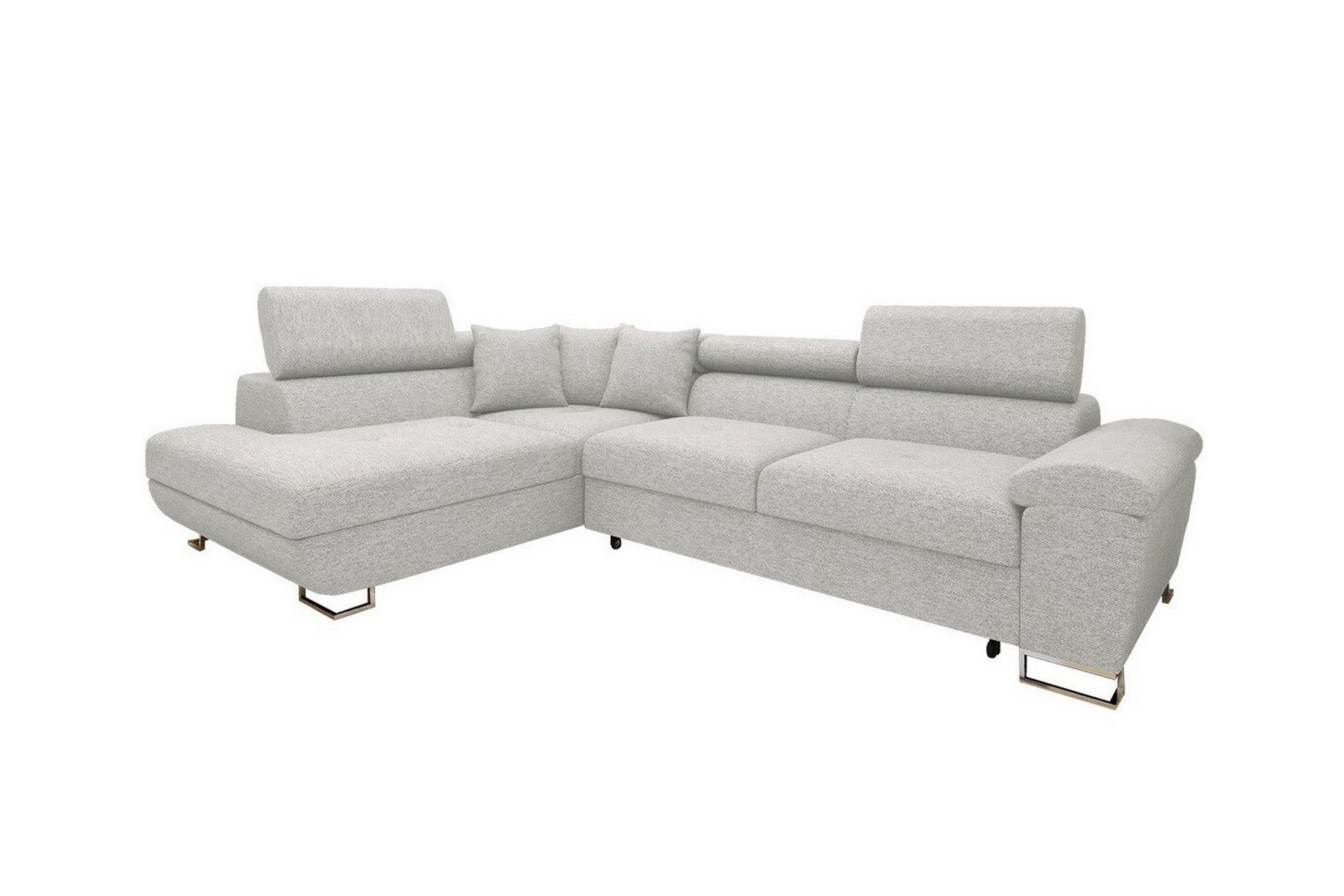 Reginia 3-sits Hörnbäddsoffa Vit - Möbler - Vardagsrum - Bäddsoffor - Hörnbäddsoffa