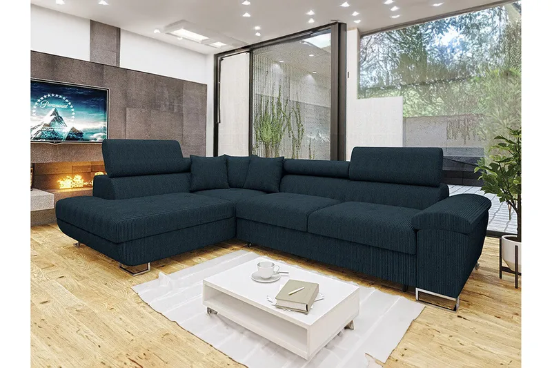 Reginia 3-sits Hörnbäddsoffa - Möbler - Vardagsrum - Bäddsoffor - Hörnbäddsoffa