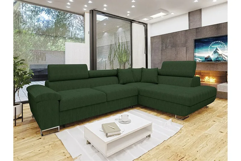 Reginia 3-sits Hörnbäddsoffa - Möbler - Vardagsrum - Bäddsoffor - Hörnbäddsoffa