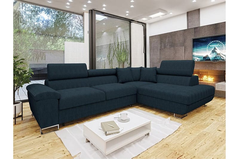 Reginia 3-sits Hörnbäddsoffa - Möbler - Vardagsrum - Bäddsoffor