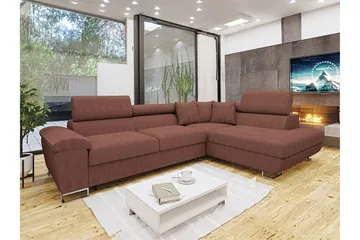 Reginia 3-sits Hörnbäddsoffa - Möbler - Vardagsrum - Bäddsoffor