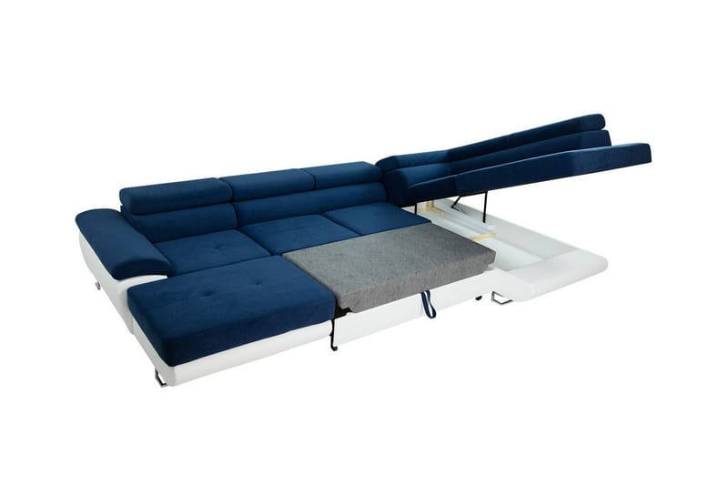 Reginia 4-sits Hörnbäddsoffa Brun - Möbler - Vardagsrum - Bäddsoffor - Hörnbäddsoffa