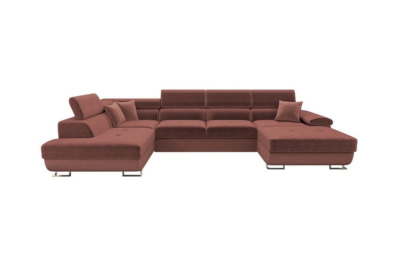 Reginia 4-sits Hörnbäddsoffa Ljusbrun - Möbler - Vardagsrum - Bäddsoffor - Hörnbäddsoffa