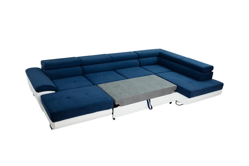 Reginia 4-sits Hörnbäddsoffa Ljusgrå - Möbler - Vardagsrum - Bäddsoffor - Hörnbäddsoffa