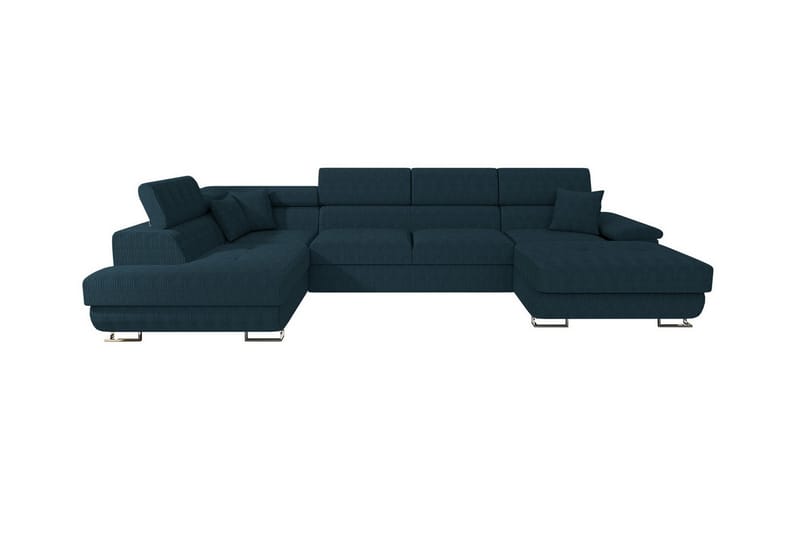 Reginia 4-sits Hörnbäddsoffa Mörkblå - Möbler - Vardagsrum - Bäddsoffor - Hörnbäddsoffa