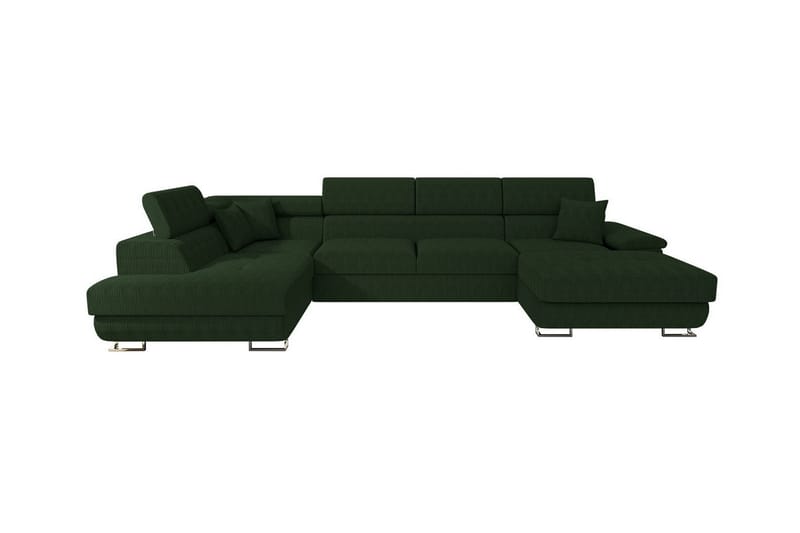 Reginia 4-sits Hörnbäddsoffa Svart - Möbler - Vardagsrum - Bäddsoffor - Hörnbäddsoffa