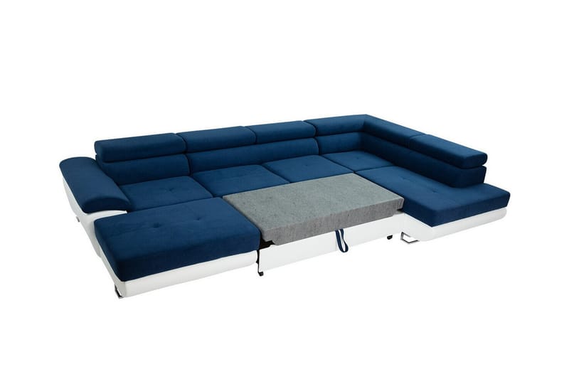 Reginia 4-sits Hörnbäddsoffa Svart - Möbler - Vardagsrum - Bäddsoffor - Hörnbäddsoffa