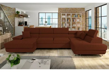 Reginia 4-sits Hörnbäddsoffa - Möbler - Vardagsrum - Bäddsoffor - U bäddsoffa
