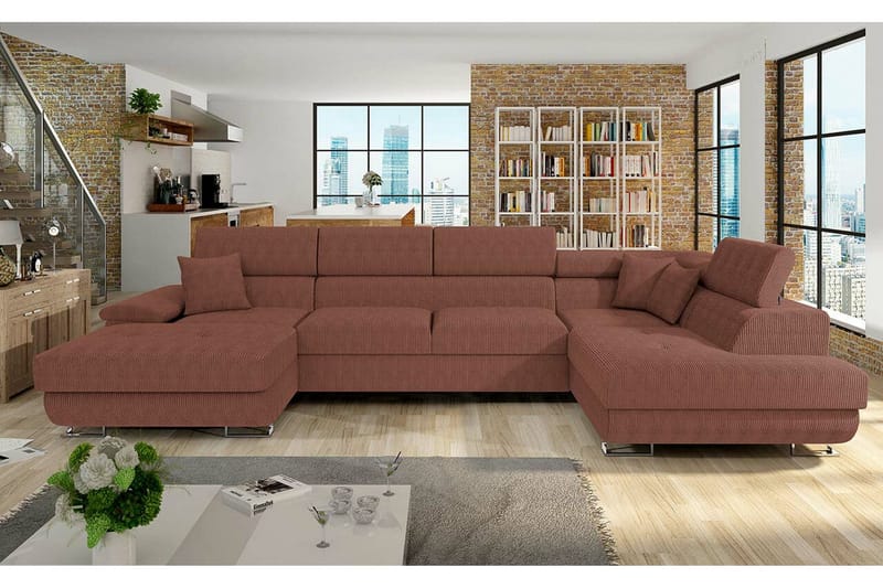 Reginia 4-sits Hörnbäddsoffa - Möbler - Vardagsrum - Bäddsoffor - U bäddsoffa