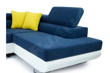 Reginia Bäddsoffa m. Divan och Schäslong Förvaring 4-sits - Beige - Möbler - Vardagsrum - Bäddsoffor - U bäddsoffa