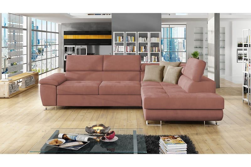 Reginia Bäddsoffa m. Schäslong L-formad - Möbler - Vardagsrum - Bäddsoffor