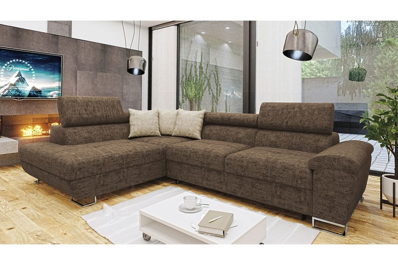 Reginia Bäddsoffa m. Schäslong L-formad - Möbler - Vardagsrum - Bäddsoffor
