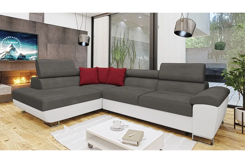 Reginia Bäddsoffa m. Schäslong L-formad - Möbler - Vardagsrum - Bäddsoffor