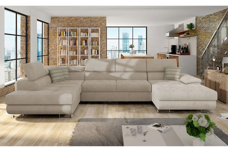 Reginia Bäddsoffa Vänster - Möbler - Vardagsrum - Bäddsoffor - U bäddsoffa