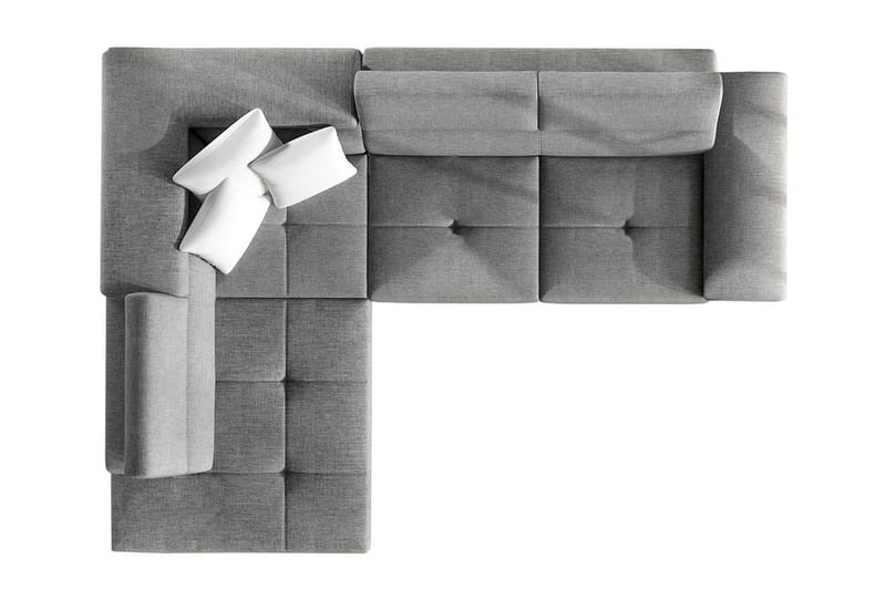 Reginia U-bäddsoffa - Vit/Grå - Möbler - Vardagsrum - Bäddsoffor