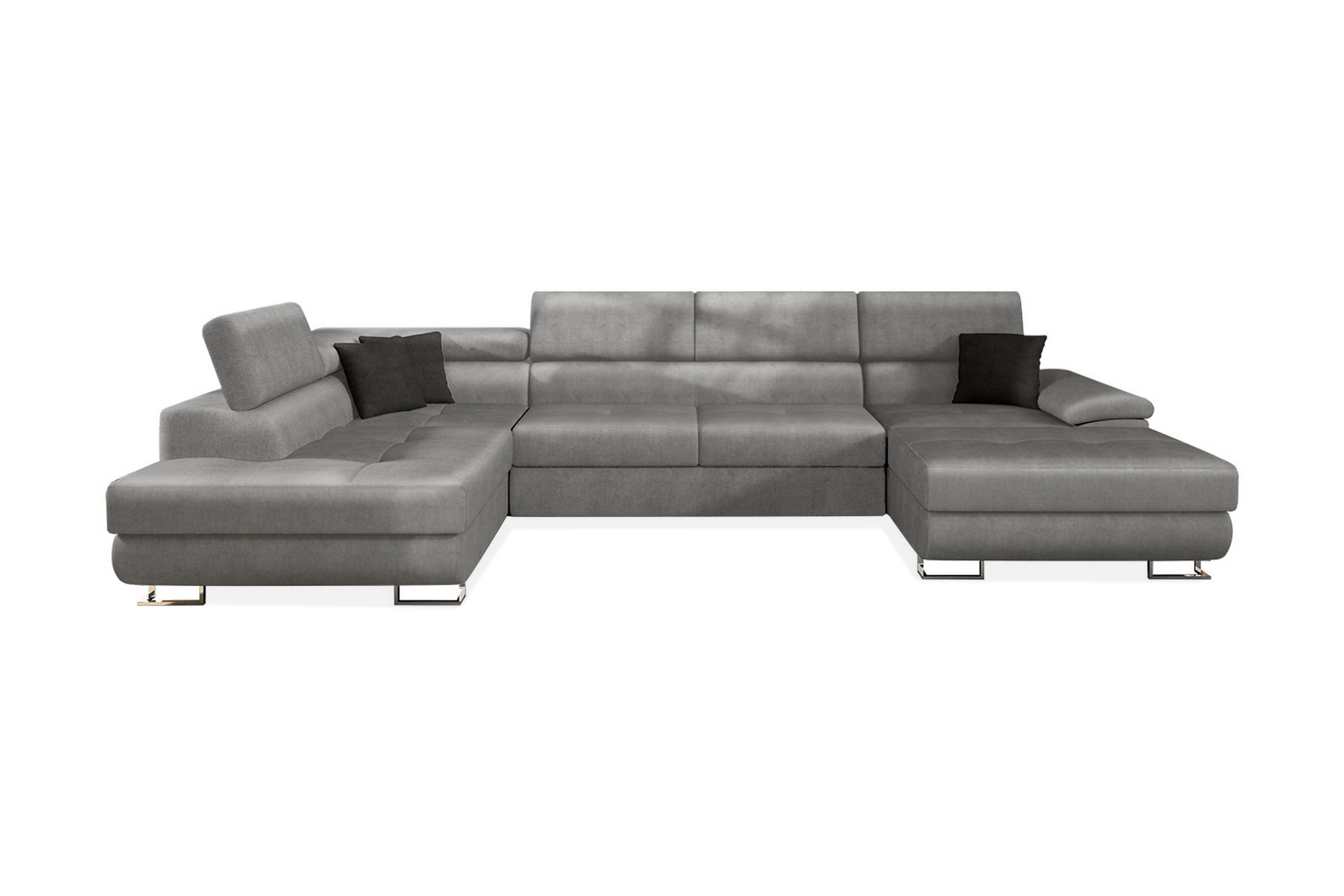 remmarn hörnsoffa grå -