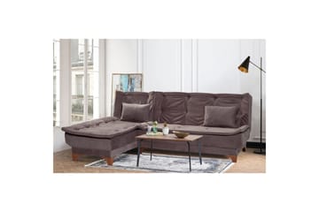 Riversdale Bäddsoffa m. Divan 4-sits - Antracit - Möbler - Vardagsrum - Bäddsoffor