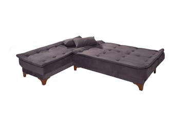 Riversdale Bäddsoffa m. Divan 4-sits - Antracit - Möbler - Vardagsrum - Bäddsoffor